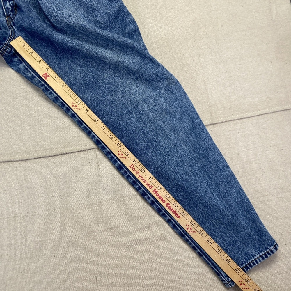 Vintage Jordache Jeans Womens 24 x 28 No Exit High Waisted Pleated Denim 80s 90s - Picture 5 of 7